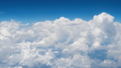 Fototapeta premium Above the clouds