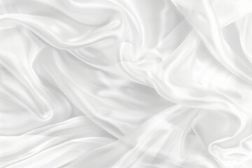 Obraz premium Abstract background of white silk satin, Smooth elegant white silk or satin texture for background