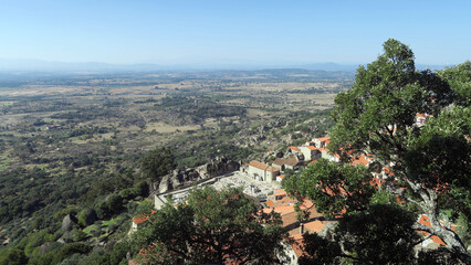 Obraz premium Monsanto, Portugal. Aldeia Velha de Monsanto, oldest village in Portugal. Considered by many to be one of the most picturesque villages in Portugal.