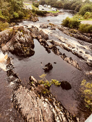 stream in the mountains