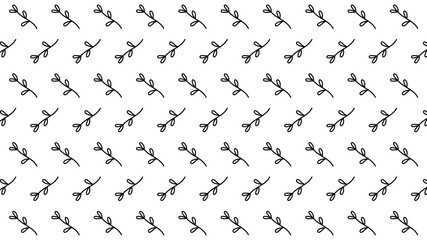 シンプルなリーフのパターンの背景