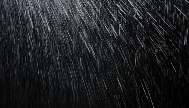 Rainfalling, rain images and black screen background, rain overlay image, rain drops on black background, rainfall images