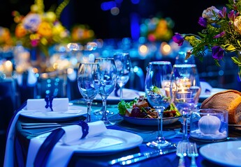 Elegant Table Setting at Barcelona Awards Ceremony