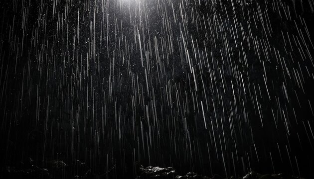 Rainfalling, rain images and black screen background, rain overlay image, rain drops on black background, rainfall images