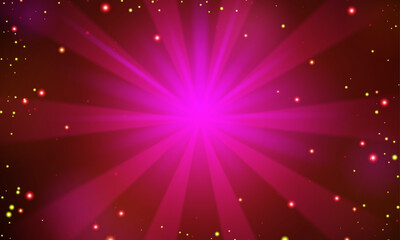 Glowing light flare backdrop with text space