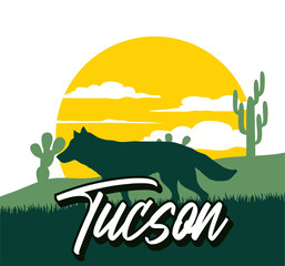 Tucson Arizona with beautiful natural views