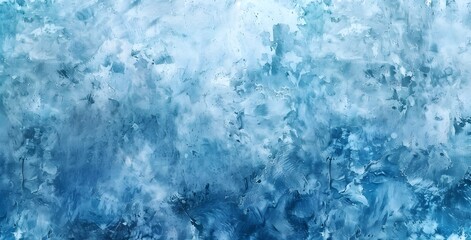 Obraz premium Abstract Blue Pastel Watercolor Concrete Wall