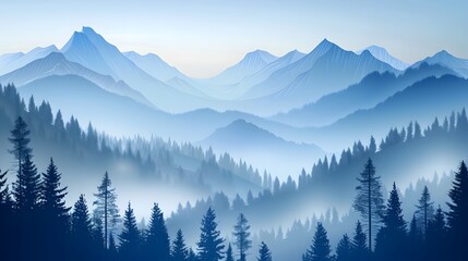 mountain, landscape, sky, sunset, fog, mountains, nature, sunrise, forest, cloud, clouds, hill, morning, mist, sun, view, winter, valley, tree, dawn, snow, hills, travel, peak, light