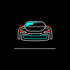 car icon vector illustration