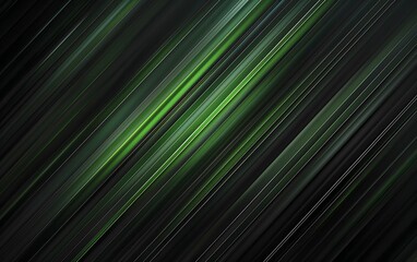 Abstract Green Lines Diagonal Modern Wallpaper