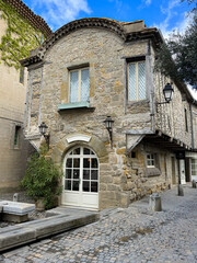 old building against sky in france