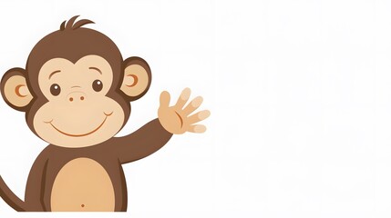 Fototapeta premium cartoon, animal, vector, illustration, baby, bear, dog, mammal, cute, zoo, happy, character, pet, wild, brown, isolated, drawing, lion, funny, toy, puppy, fun, cat, art, banana, monkey