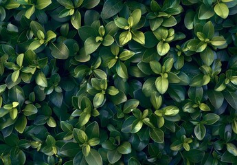 Fototapeta premium Green Leaf Texture Background Seamless Pattern