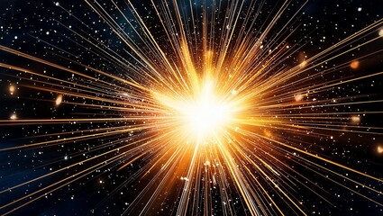 fireworks in the night sky