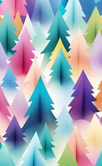 Fototapeta premium abstract christmas tree
