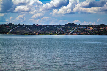 bridge over the Paranoa Lake