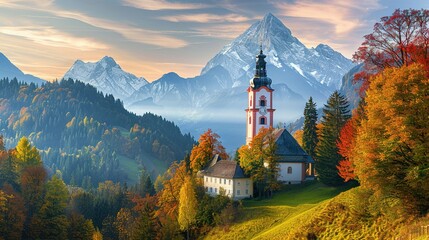 Captivating Autumn Morning The Bavarian