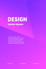 Minimal abstract background with vibrant purple pink gradient, ideal for modern and trendy projects