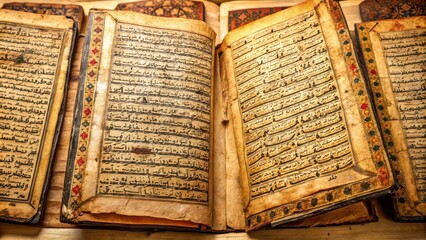 Ancient manuscripts from Timbuktu, Mali , African history, preservation, heritage, calligraphy, Islamic texts