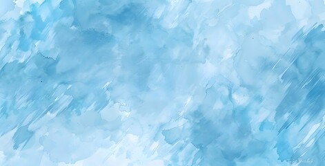 Obraz premium Abstract Light Blue Watercolor Background
