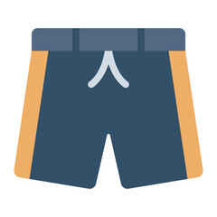 Icon of shorts worn by volleyball players