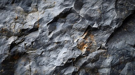 Stone texture abstract background. Detail of natural material gray granite old rock wall surface with grunge nature rough pattern. 