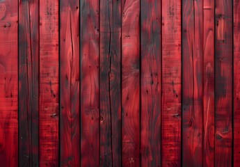 Dark Red Wooden Plank Background Texture