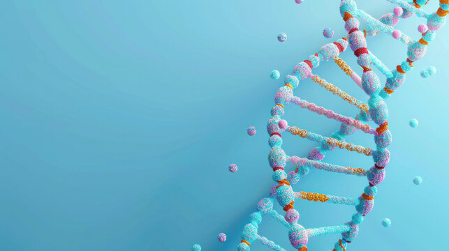 DNA Strands - Powered by Adobe