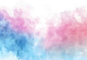 Fototapeta premium Abstract Watercolor Pastel Rainbow Gradient Background