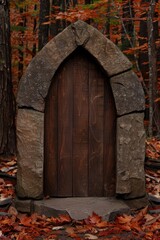 Enchanted forest entrance