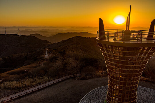 Sunrise at Mountain