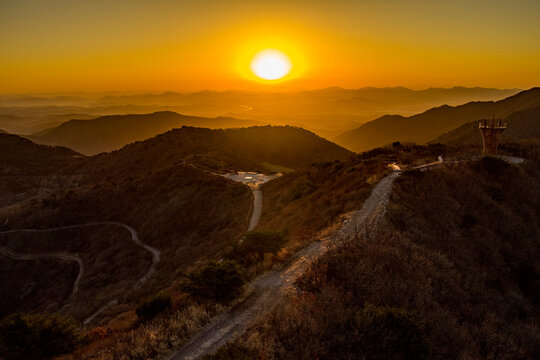Sunrise at Mountain