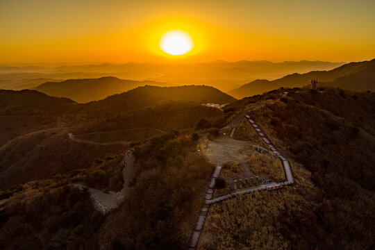 Sunrise at Mountain