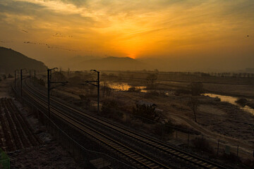 Sunrise at Swamp