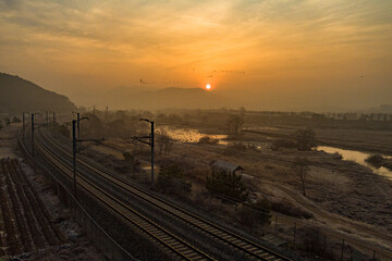 Sunrise at Swamp