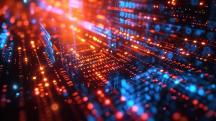 Abstract Digital Network