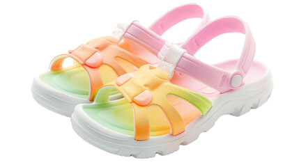 sandals for kids childrens shoes isolated on white background