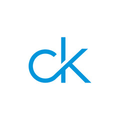 CK vector logo, for financial companies, technology and others. Thank You