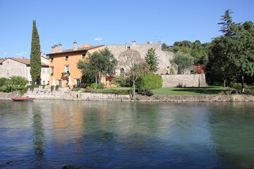 Bassano del Grappa Italy 09/11/2023. The city is located among the mountains and hills of the Veneto, on the banks of the Brenta River.