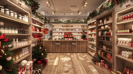 Festive Pharmacy Wonderland Holiday Gift Sets and Seasonal Wellness Delights