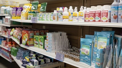 Heart Health Haven Pharmacy Showcase of Vital Information and Supplements