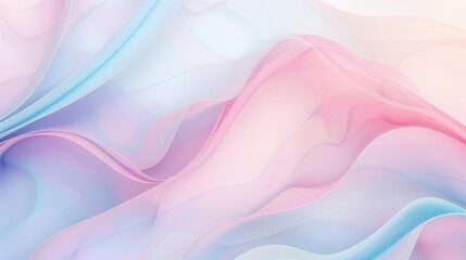 Fototapeta premium A gradient of soft pastel colors background