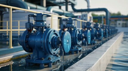 Efficient Water Conservation Industrial Pumps in Action