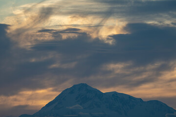 Mt. Denali at Sunset