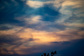 Alaskan Sky at Sunset