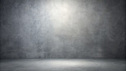 Sleek modern gray textured studio background with subtle gradient effect perfect for showcasing products in a professional setting.