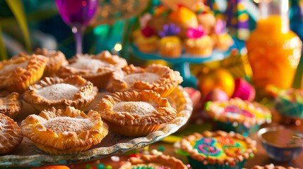 Sweet Jamaican Gizzada Tarts - Coconut-Filled Pastries