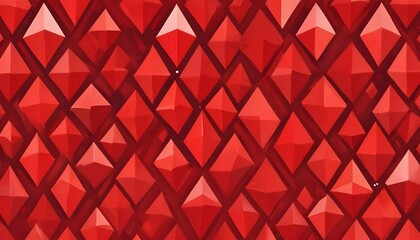 Obraz premium Clear Plain Shiny Warm Soft Vintage Bokeh Cloudy Wave Like Geometric Red Background or Texture