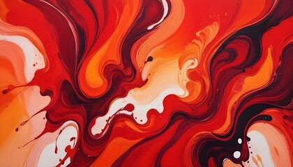 Clear Plain Shiny Warm Soft Vintage Bokeh Cloudy Wave Like Geometric Red Background or Texture