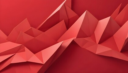 Obraz premium Clear Plain Shiny Warm Soft Vintage Bokeh Cloudy Wave Like Geometric Red Background or Texture